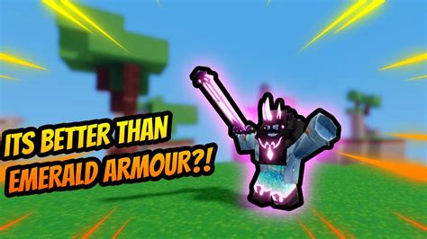 The New Void Armour Is Better Than Emerald Armour Roblox Bedwars