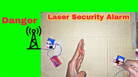 How To Make Laser Light Security Alarm Circuit Laser Alarm Circuit