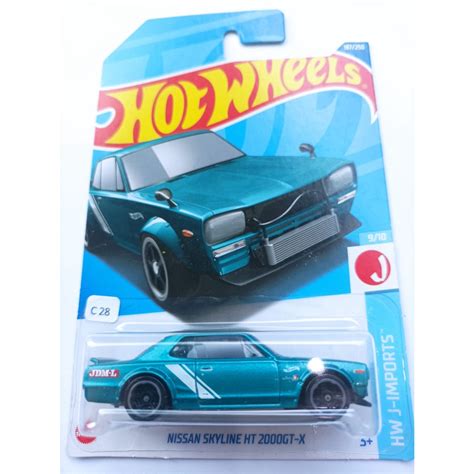 Jual Hot Wheels Nissan Skyline HT 2000GT X Green Shopee Indonesia