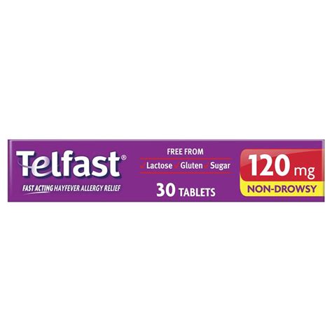 Buy Telfast 120mg 30 Tablets Online At Chemist Warehouse