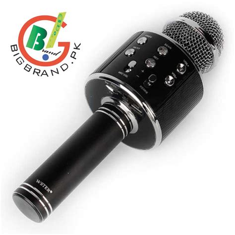 Ws Wireless Bluetooth Karaoke Handheld Microphone Mic