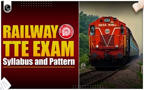 Railway Tte Syllabus 2023 Exam Pattern Subject Wise Syllabus