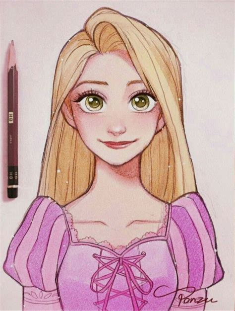 Rapunzel Desenhos Princesas Da Disney