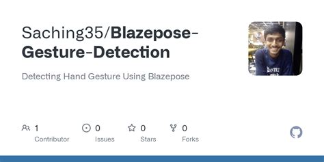 GitHub Saching35 Blazepose Gesture Detection Detecting Hand Gesture