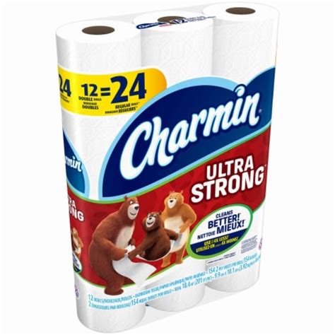 Charmin Ultra Strong Double Roll Bath Tissue 12 Rolls Ralphs