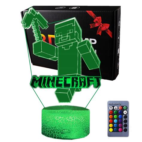 Lampka D Nocna Led Usb Pilot Minecraft Gra Sklepy