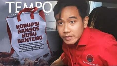 Gibran Terseret Kasus Korupsi Bansos Kpk Semua Akan Terbuka Pada