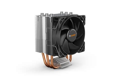 Be Quiet Presents Compact Pure Rock Slim Cpu Cooler As Well As Mc