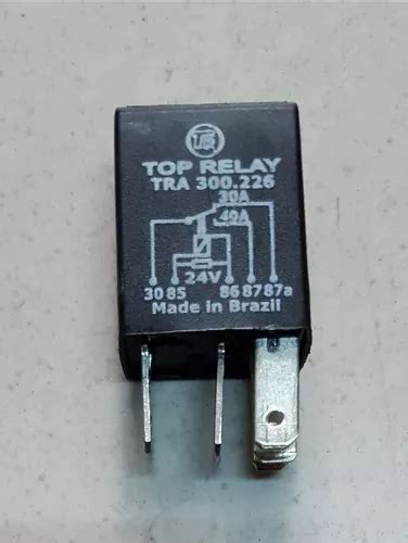 Rele Mini Top Relay A V Pinos Farol Iveco