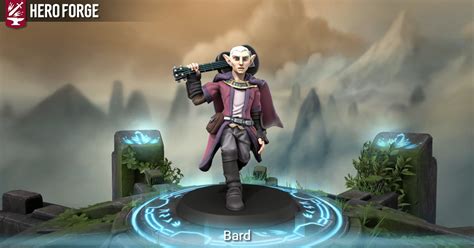 Bard Made With Hero Forge