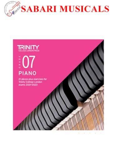 Trinity Piano Exam Pieces Plus Exercises 2021 2023 Grade 7 Extended