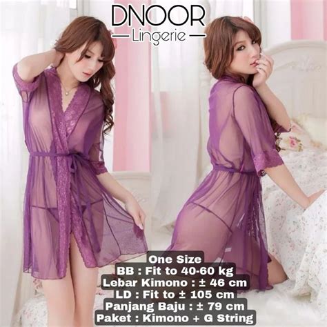 Jual Baju Tidur Dinas Lingerie G String Wanita All Varian Transparan