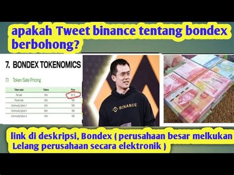 Cara Dapat Puluhan Juta Dari Bondex Di Quartal Tahun Youtube