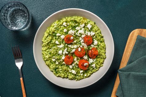 Oven Baked Pesto Risotto Recipe Hellofresh