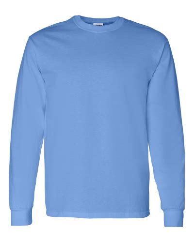 Gildan 5400 Heavy Cotton Long Sleeve Custom T Shirts Carolina Blue