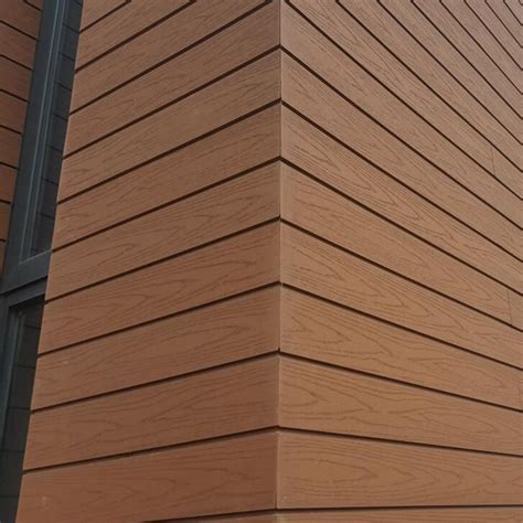 Waterproof Wooden Wpc Wall Siding Plastic Composite Wall Cladding Panel