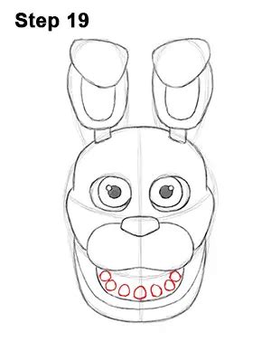 How To Draw Bonnie Five Nights At Freddy S