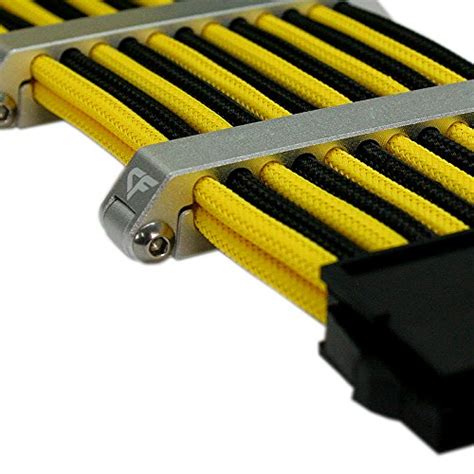 Coolforce Aluminum Pc Cable Comb For 24 Pin Sleeved Motherboard Psu Atx Extensions Buy Online