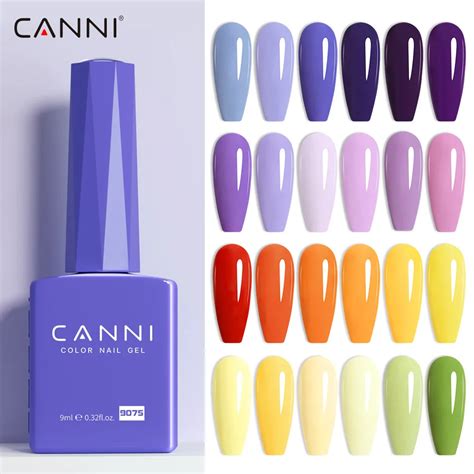 CANNI Gel Nail Polish VIP Kit Gorgeous Color Full Coverage HEMA FREE