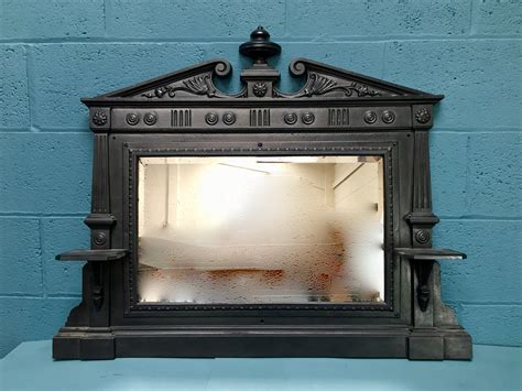 Victorian Cast Iron Mirror — Walcot And Co