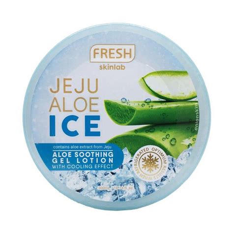 Fresh Jeju Aloe Ice Soothing Gel Lotion 300ml Shopee Philippines