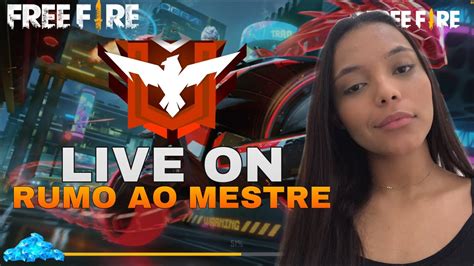 LIVE DOS 3KLIVE ON RUMO AO MESTRE FREE FIRE AO VIVO TREINAMENTO