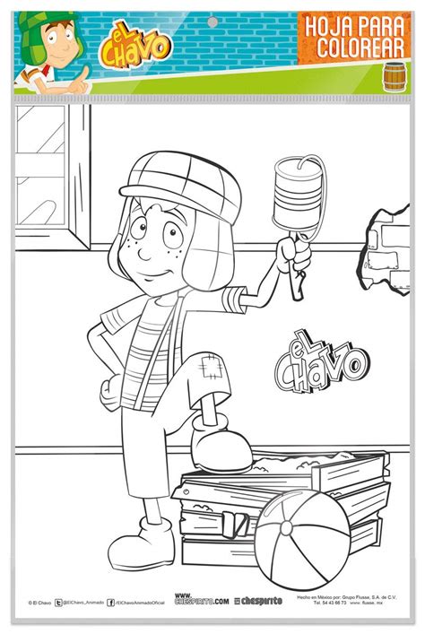 Compartir más de 57 dibujos del chavo para colorear camera edu vn