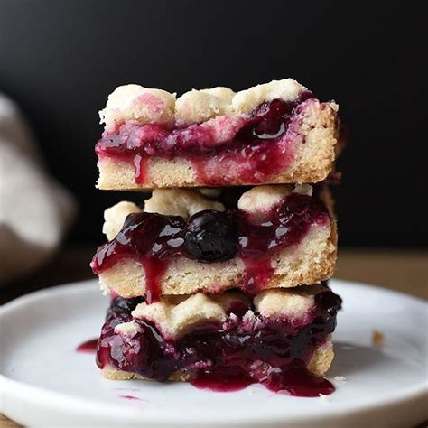 Lemon Blueberry Crumb Bars Recipe | The Feedfeed