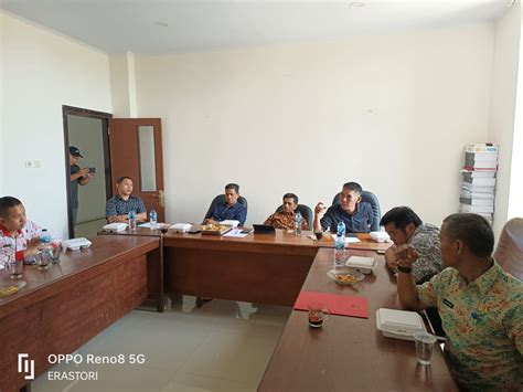 Dprd Rapat Bersama Bappelitbang Dan Bagian Hukum Pemkab Bolsel