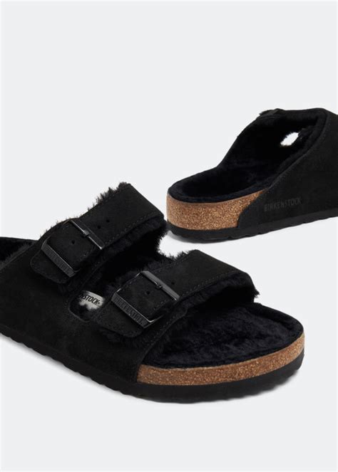 Birkenstock Arizona Sandals For Men Black In Kuwait Level Shoes