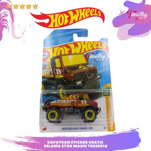 Jual Hot Wheels Maercedes Benz Unimog Coklat Heavy Rescue Haulers Kota Surabaya Timothy