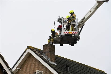 Schoorsteenbrand Leeghwaterstraat Hulst HVZeeland Nieuws En