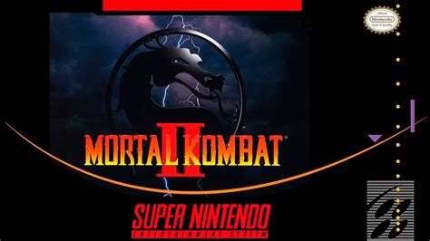 Mortal Kombat II SNES RetroAddicts