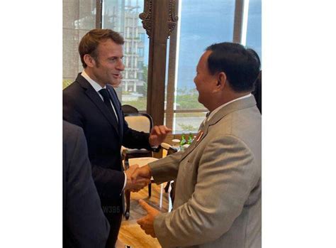 Bertemu Macron Lagi Prabowo Sampaikan Rasa Hormatnya Informasi Berita