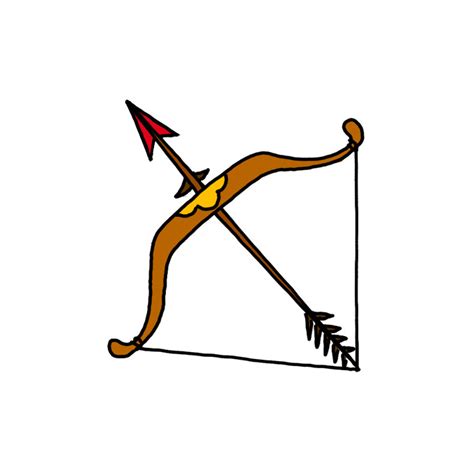 How to Draw a Bow and Arrow - Step by Step Easy Drawing Guides ...