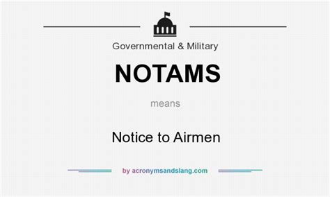 What Does Notams Mean Definition Of Notams Notams Stands For