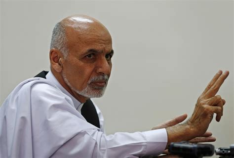 Ashraf Ghani Rejects Sharing Power If He Wins Afghan Presidential