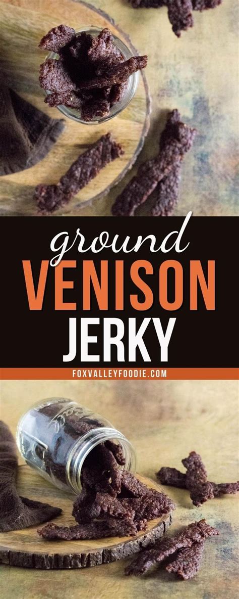 Ground Venison Jerky Ground Venison Venison Jerky Venison Jerky Recipe