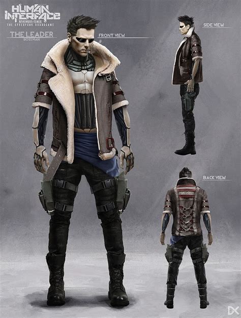 Artstation Human Interface Character Concept Art Harvey Scott