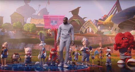 Watch Space Jam A New Legacy Trailer Features Lebron Coaching Bugs