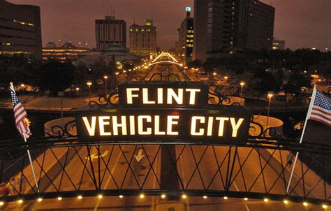 Street Archway Sign Flint Michigan Signs By Crannie