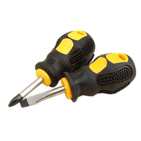 Mini Stubby Screwdriver Flat Head Slotted Pozi Phillips Small Compact