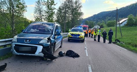 Vosges Un Motard De Ans Perd La Vie Dans Un Choc Frontal Avec Une