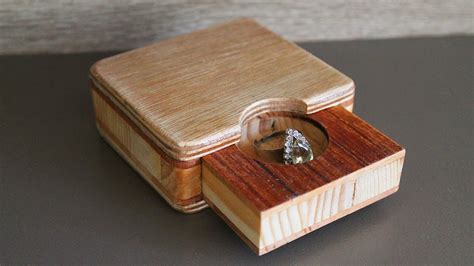 Instructions Diy Wooden Engagement Ring Box Any Wood Plan