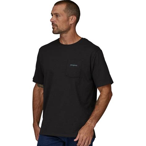 Patagonia Line Logo Ridge Pocket Responsibili T Shirt Men S Clothing