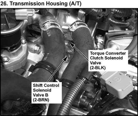 Honda Accord Torque Converter Clutch Solenoid Location