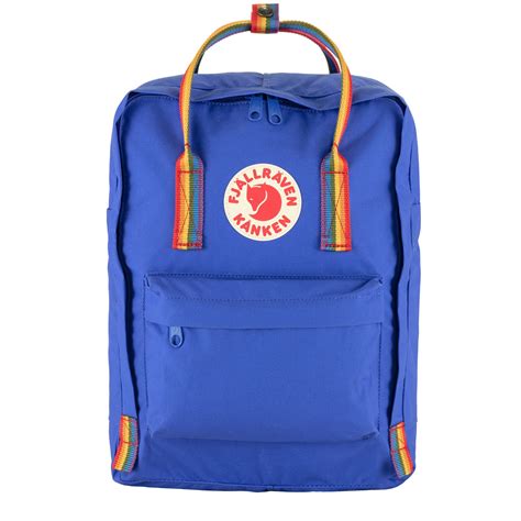 Fjallraven Kanken Classic Backpack Cobalt Blue Rainbow Pattern The Sporting Lodge