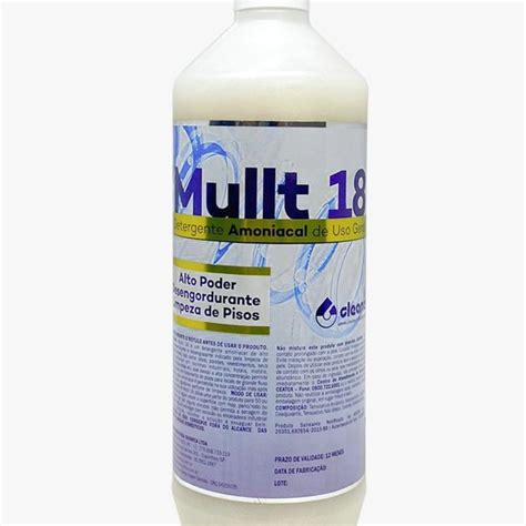 Mullt 18 Detergente Amoniacal Uso Geral Cleaner 1l Leroy Merlin