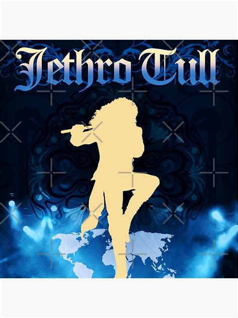 Jethro Tull Around The World Tour 2019 Mumpuni Throw Pillow By Adwaym1 Redbubble