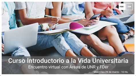 Curso Introductorio A La Vida Universitaria Encuentro Virtual Con